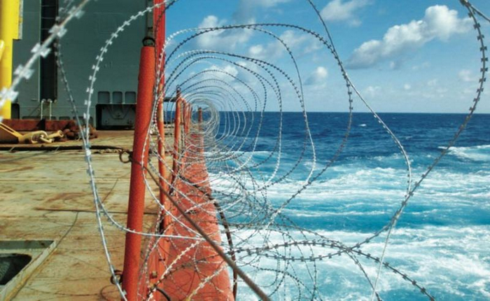 razor wire for anti piracy