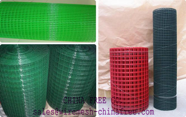 PVC coated welded wire mesh