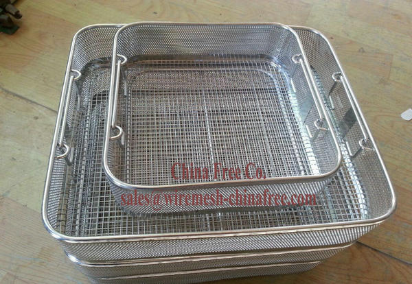 Stainless Steel Wire Mesh Basket