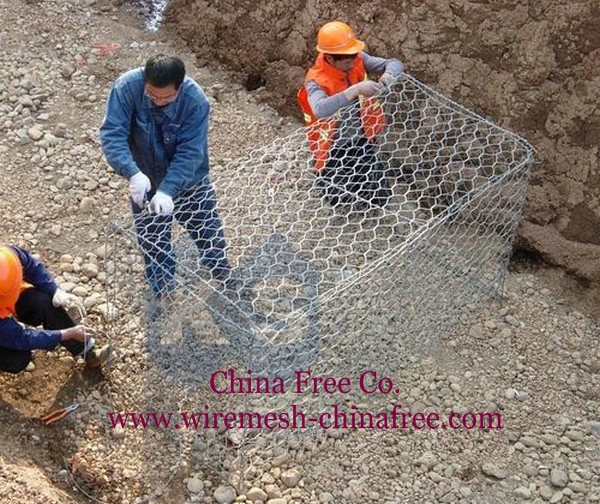 river gabion box