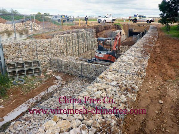 river gabion box