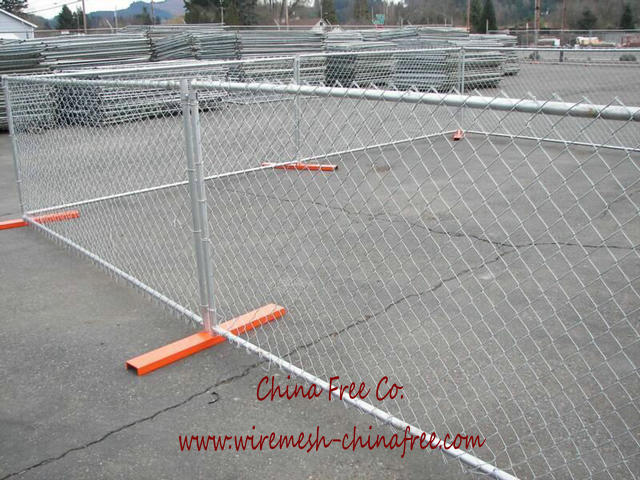 temporary chain link fence