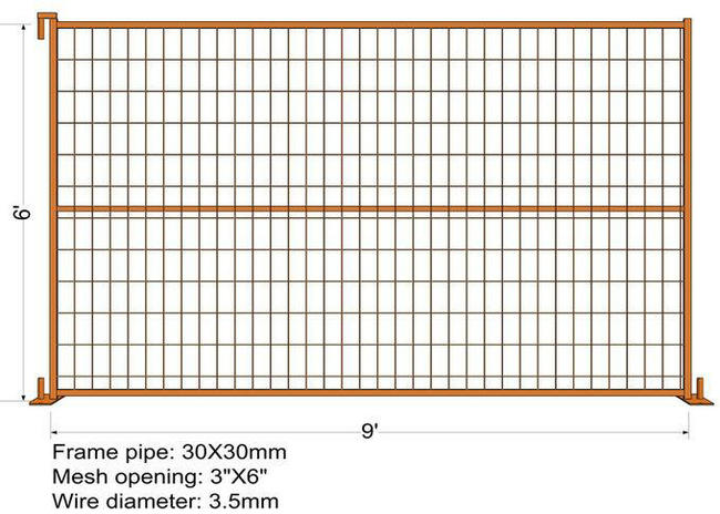 canada temporary fence