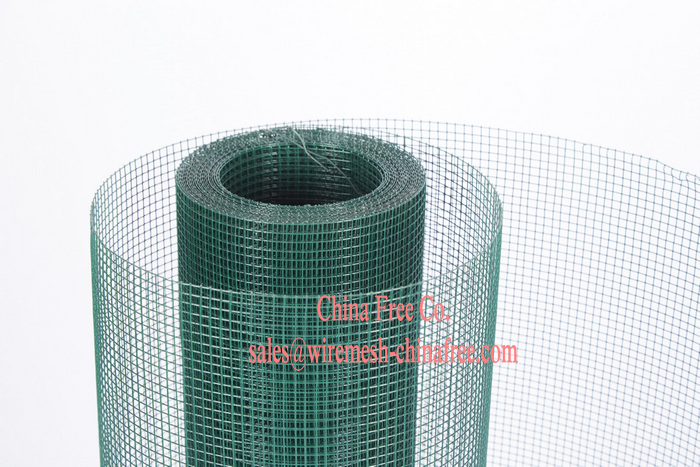 PVC Coated Chicken Wire Mesh - PVC Coated Wire Mesh After Weaving