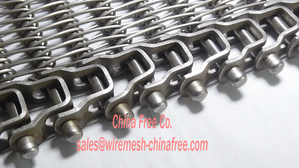 Balance Spiral Freezer Wire Mesh Conveyor Belt