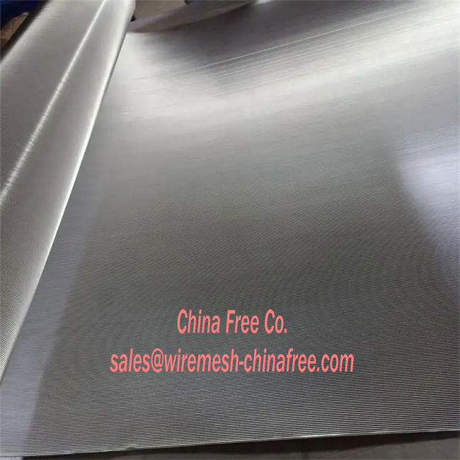 30x150 Mesh Stainless Steel Dutch Weave Wire Mesh