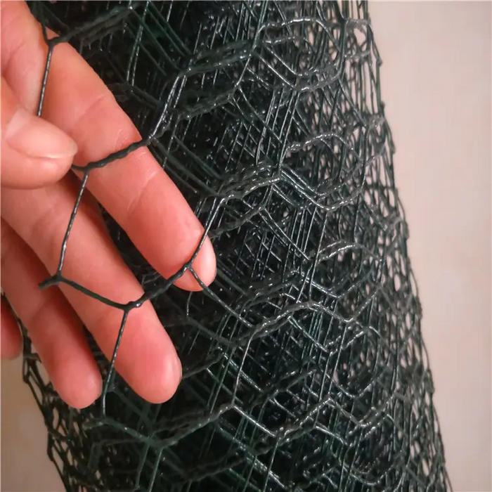 18 Gauge Black Coated Chicken Wire