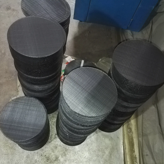 Plastic Granulator Filter Mesh