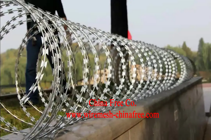 razor wire for military