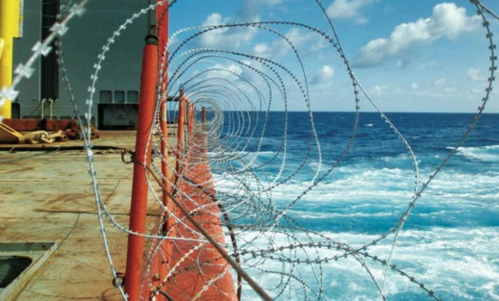 razor wire secure your ship
