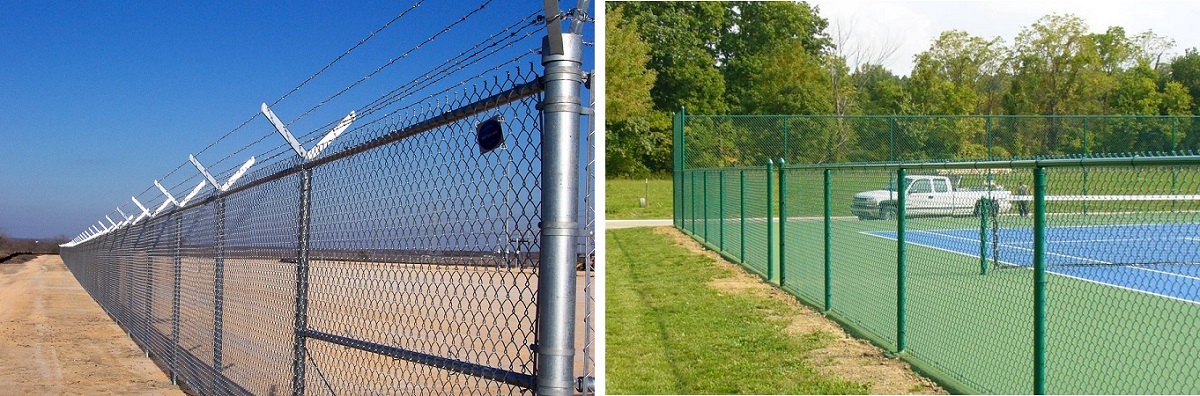 chain link fence