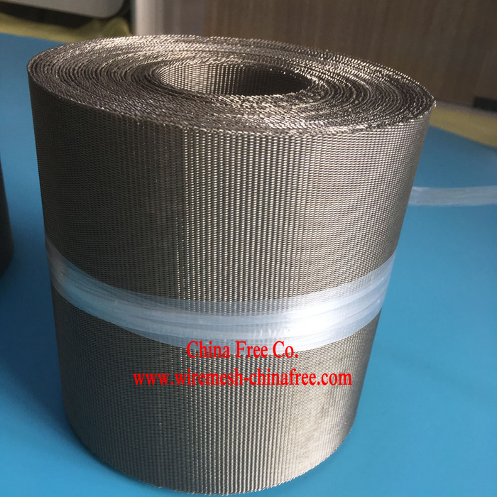 Reverse Twill Dutch Weave Wire Mesh Belt