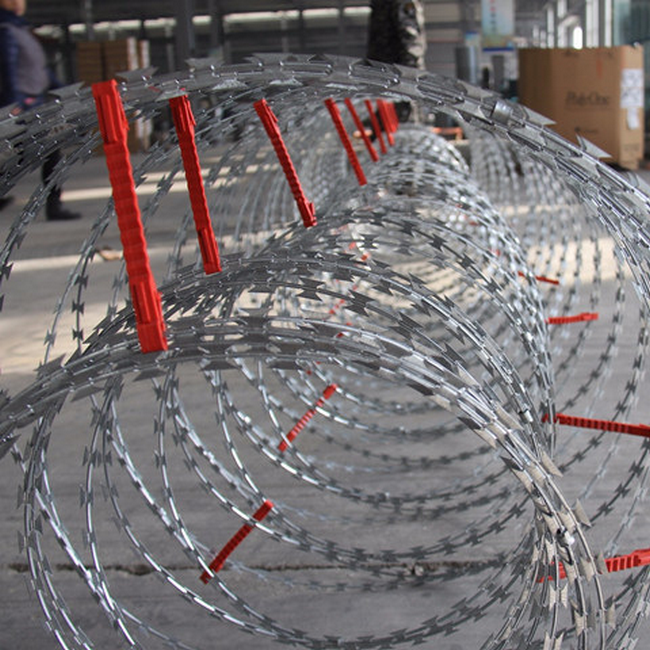 Double Concertina Razor Wire