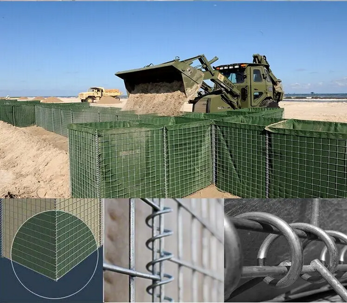 mil 3 Hesco barrier