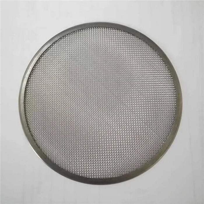 Tantalum wire mesh filter disc