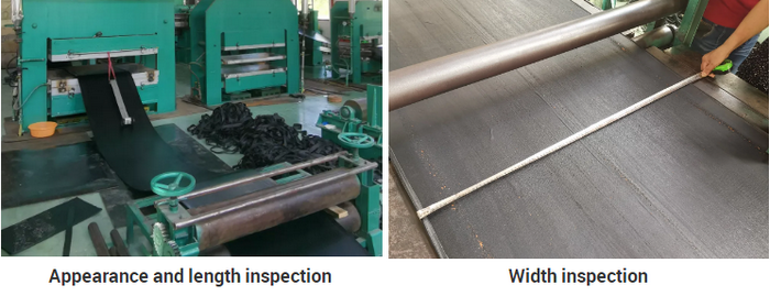 Rubber conveyor belt