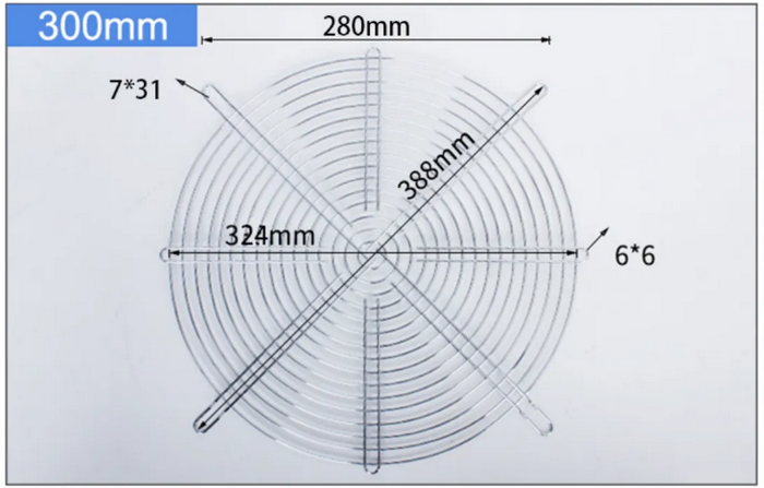 Metal Wire Fan Guard