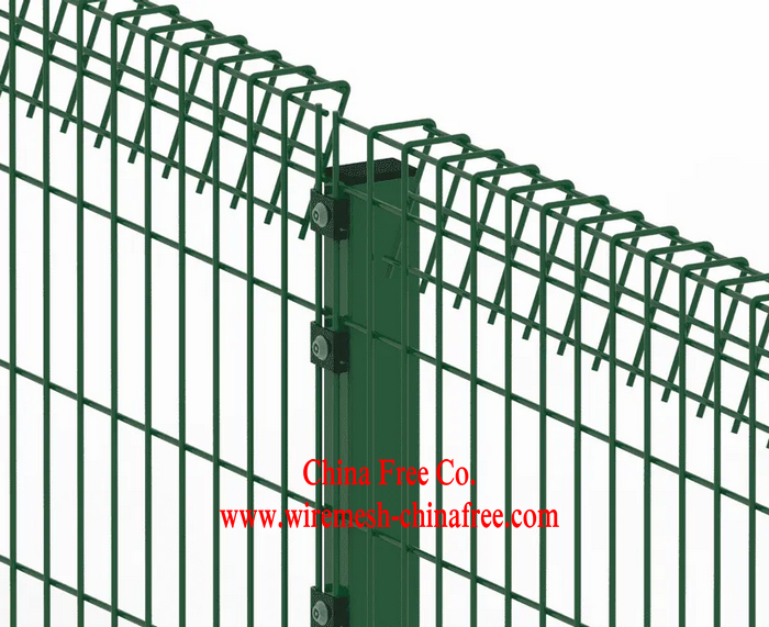 Roll top fence