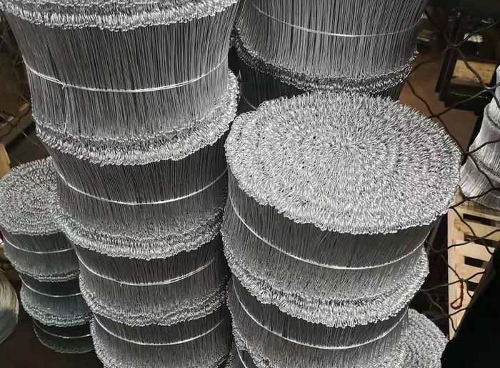 galvanized loop tie wire