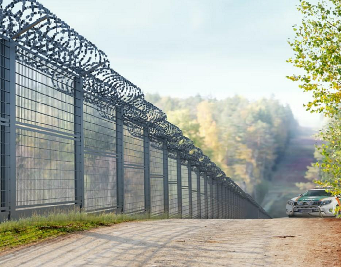 mesh fence