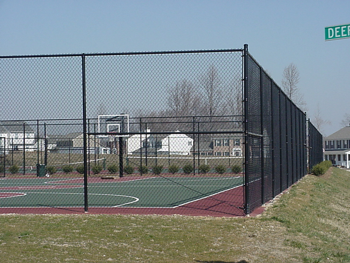 tennis court fence