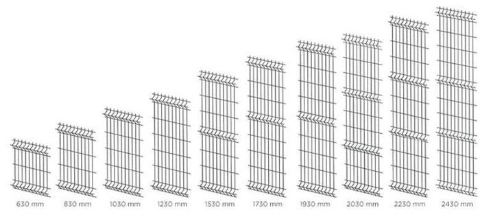  Welded Wire Mesh Fence